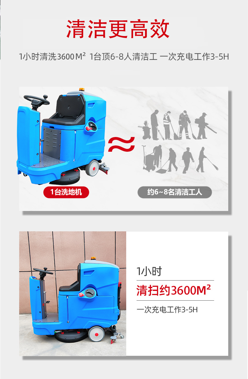 西贡驾驶式洗地机更适合用在高铁站